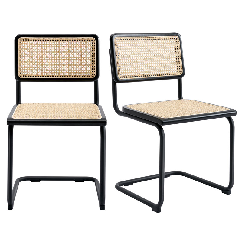 Bayou Breeze Angelicamae Rattan Side Chair Wayfair